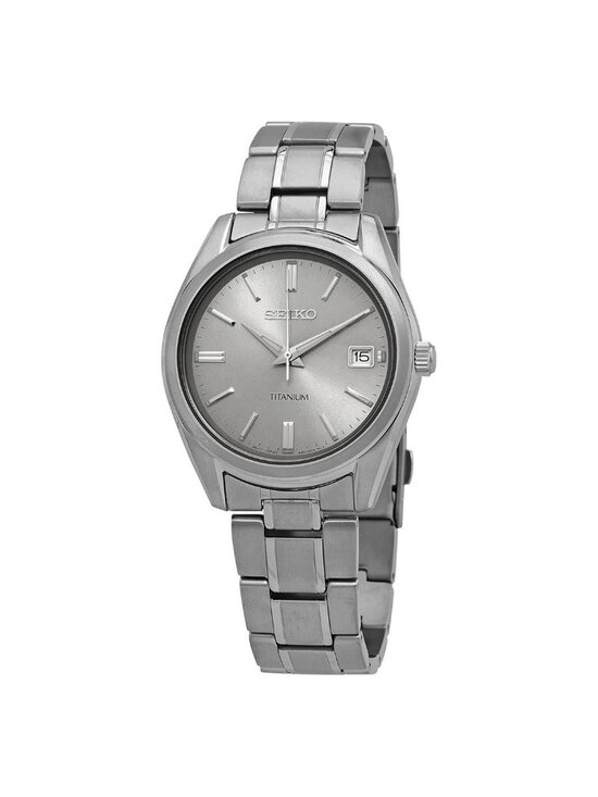 NWT Seiko Essentials Quartz Silver Dial Men\'s Watch